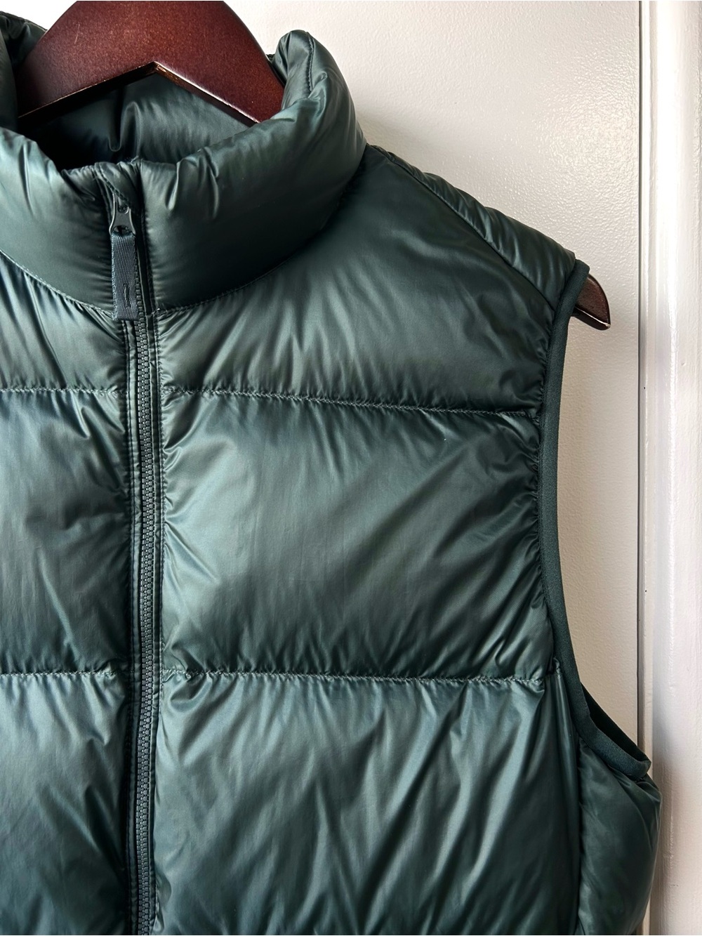 UNIQLO Ultra Light Down Vest Dark Green